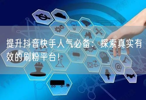 提升抖音快手人气必备:探索真实有效的刷粉平台!