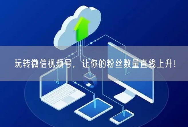 玩转微信视频号，让你的粉丝数量直线上升！